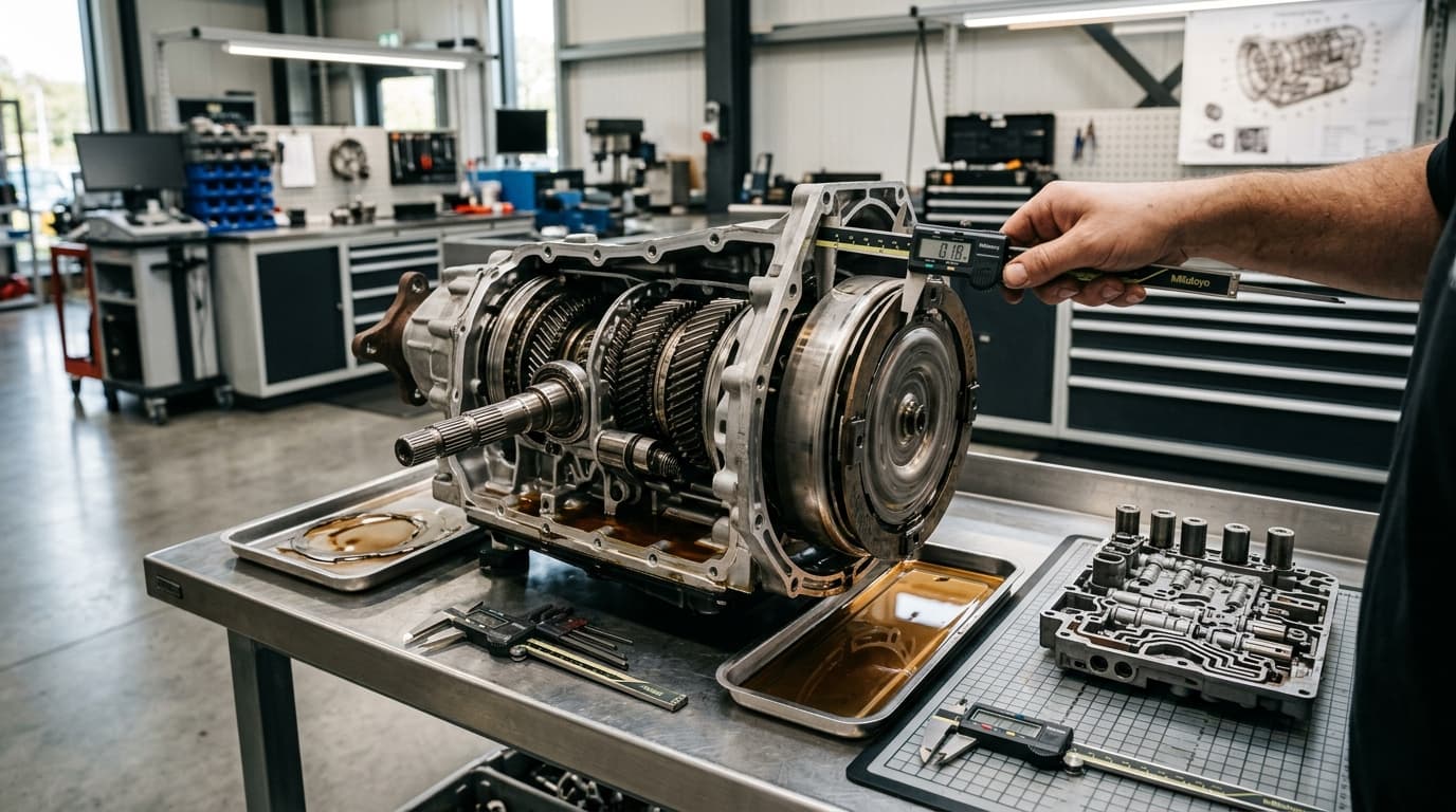 10R80 Transmission Teardown Bench Inspection